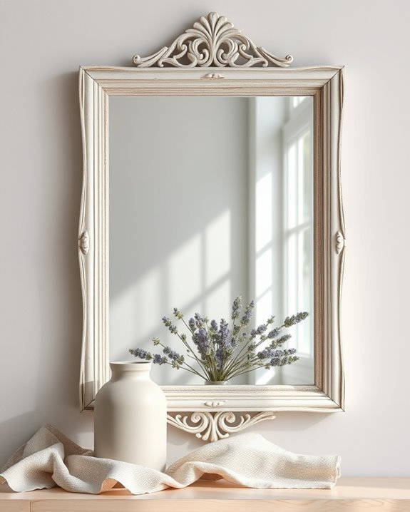 unique shadow box mirrors
