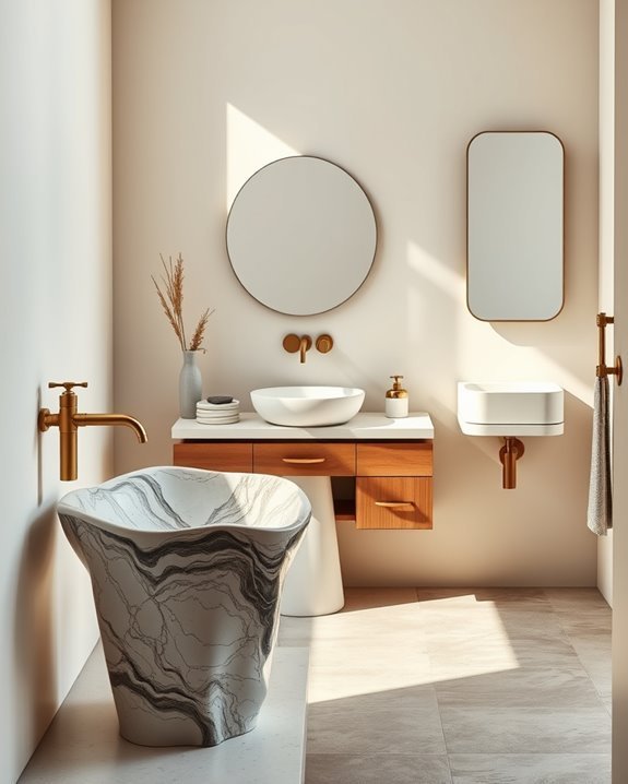 unique sink design aesthetics