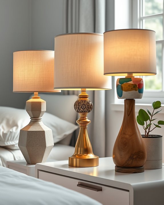 unique table lamp shades