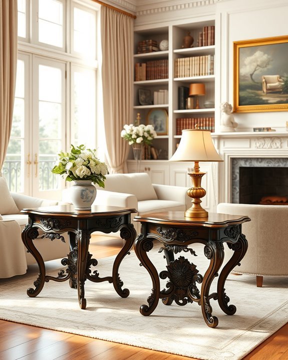 unique vintage accent pieces