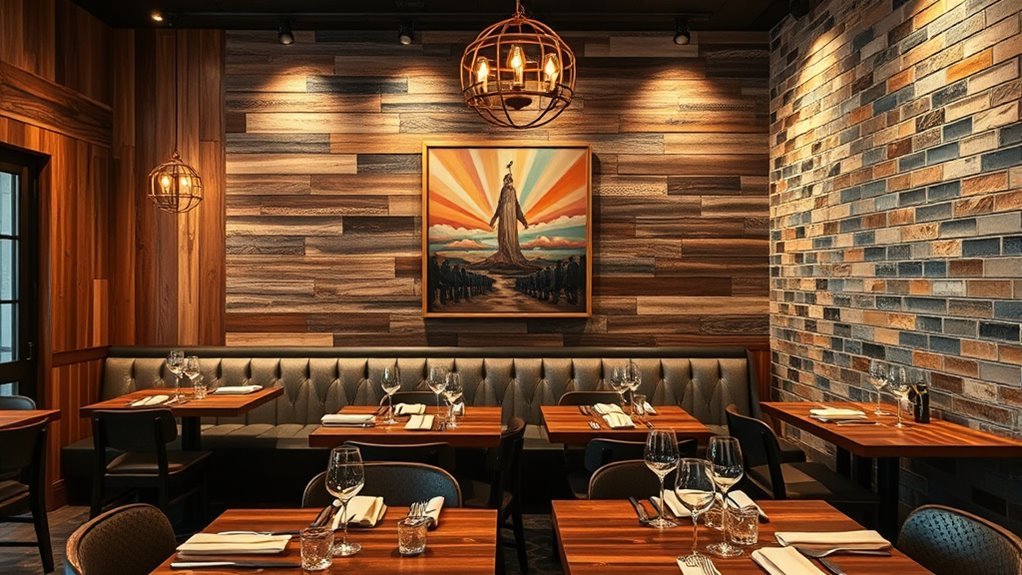 unique wall dining designs