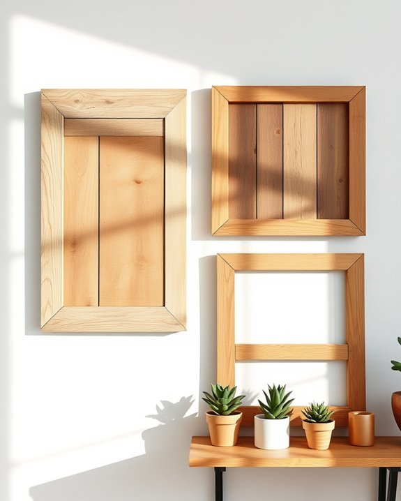 upcycled pallet wood art