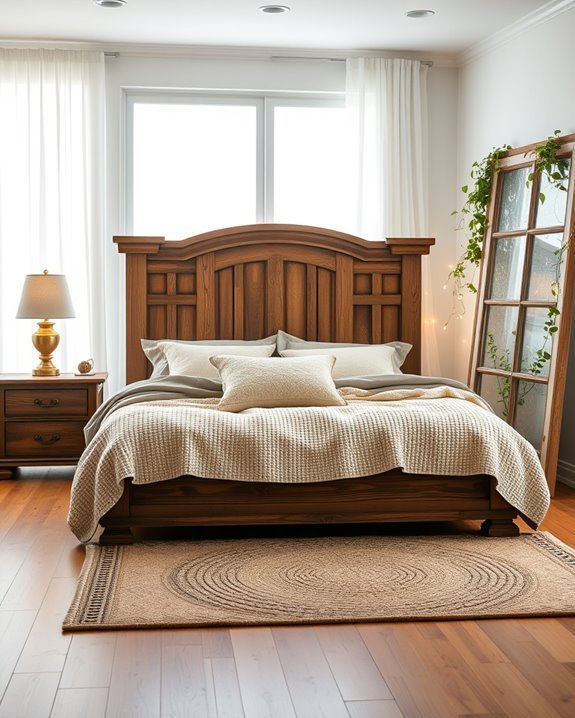 upcycled unique headboard designs