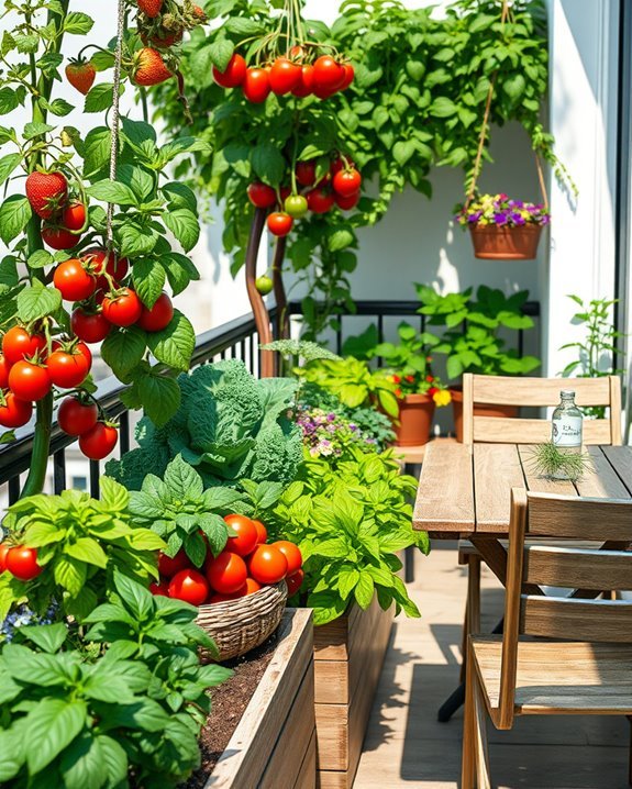 urban balcony vegetable gardening
