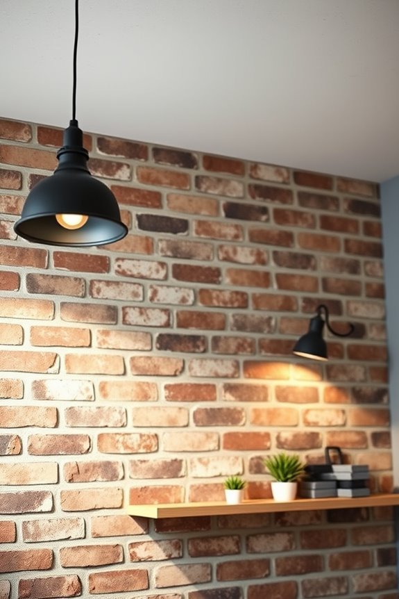 urban brick pendant lighting