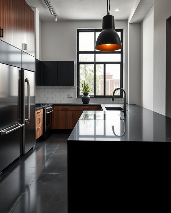 urban chic kitchen design