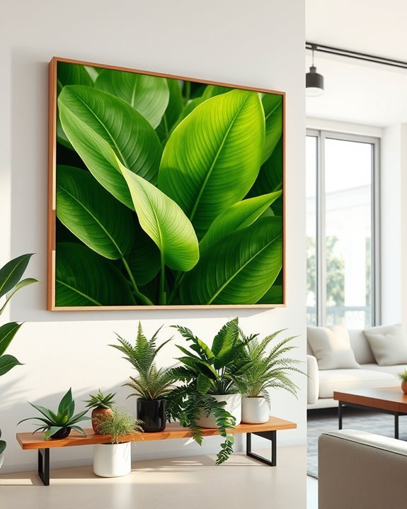 urban greenery photography decor
