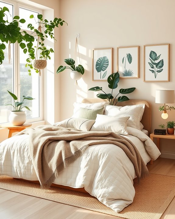 urban jungle bedroom oasis