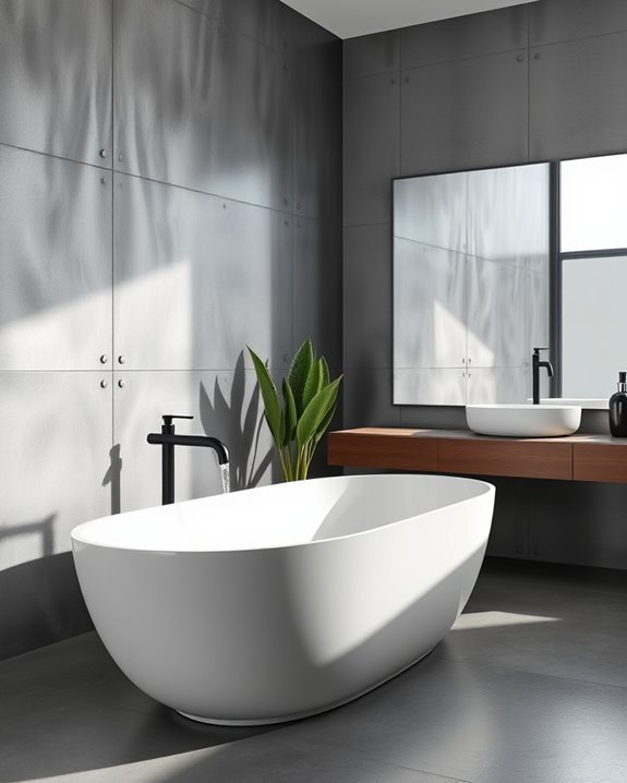urban sophistication bathroom finishes