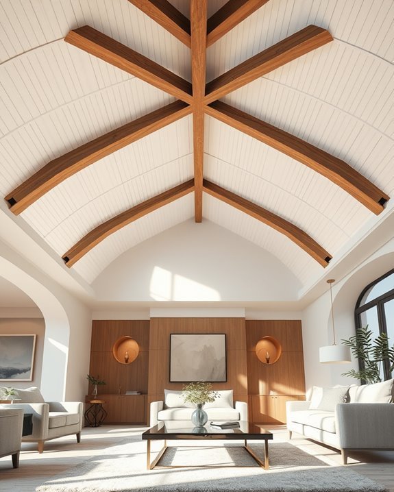 vaulted ceiling design inspirations