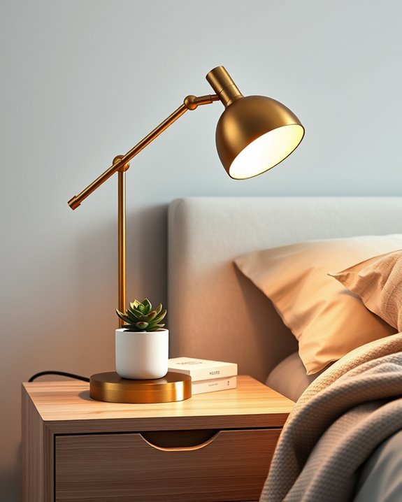 versatile adjustable bedside lighting