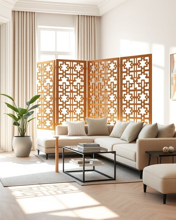 versatile biophilic room dividers
