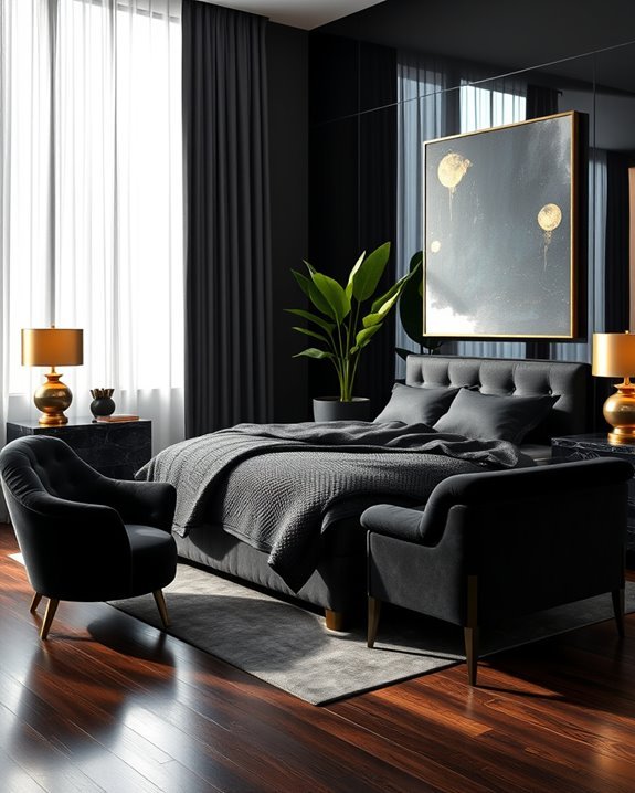 versatile black paint techniques