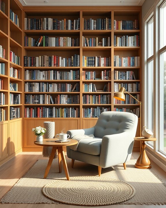 versatile bookshelf room design