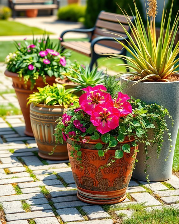 versatile container garden creativity