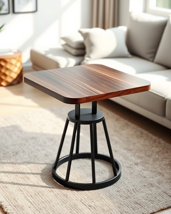 versatile corner table design