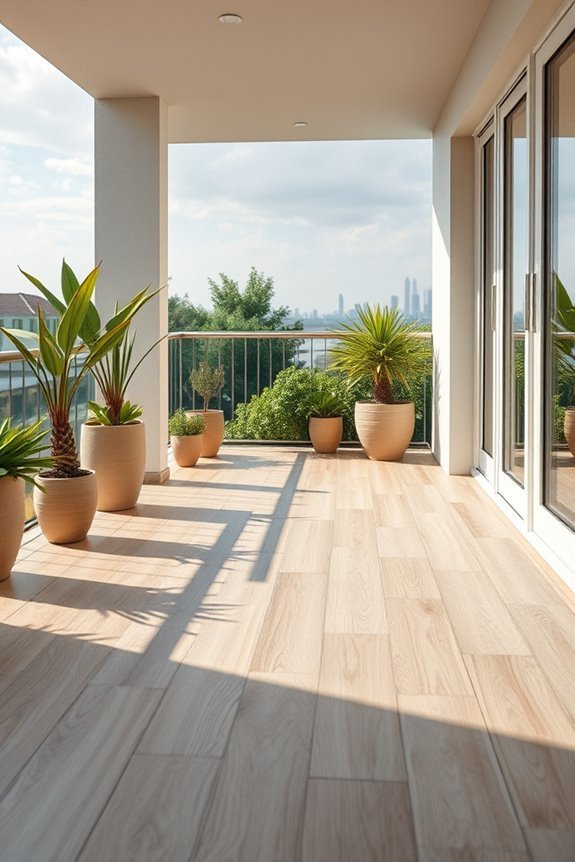 versatile cost effective balcony flooring