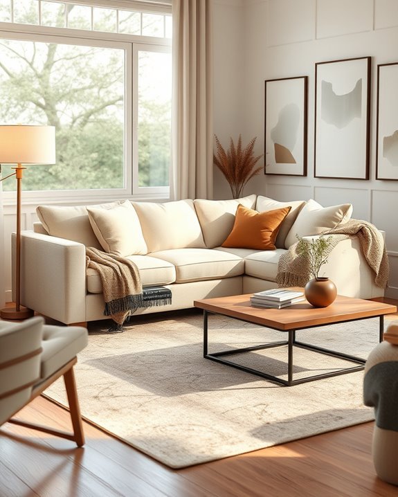 versatile cream sofa styles