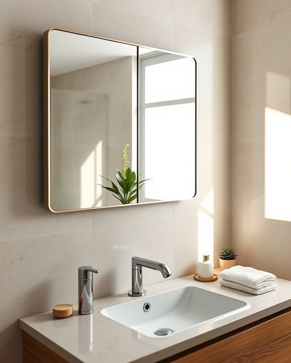 versatile dual sided mirrors