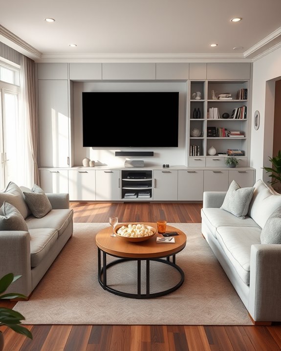 versatile entertainment space design