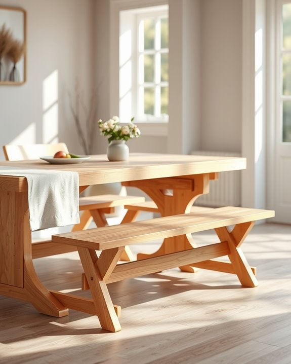 versatile foldable picnic bench