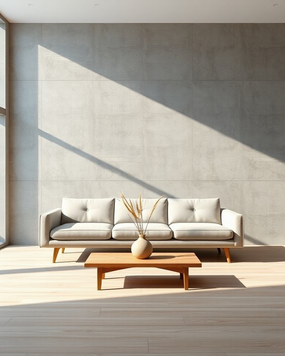 versatile minimalist concrete designs