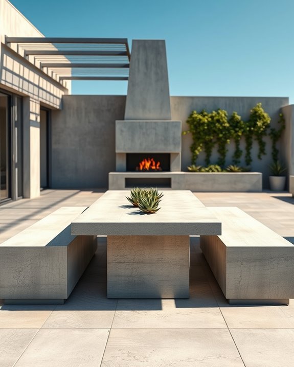 versatile outdoor concrete spaces