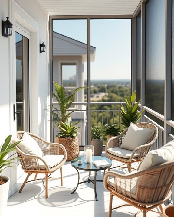 versatile screened outdoor oasis