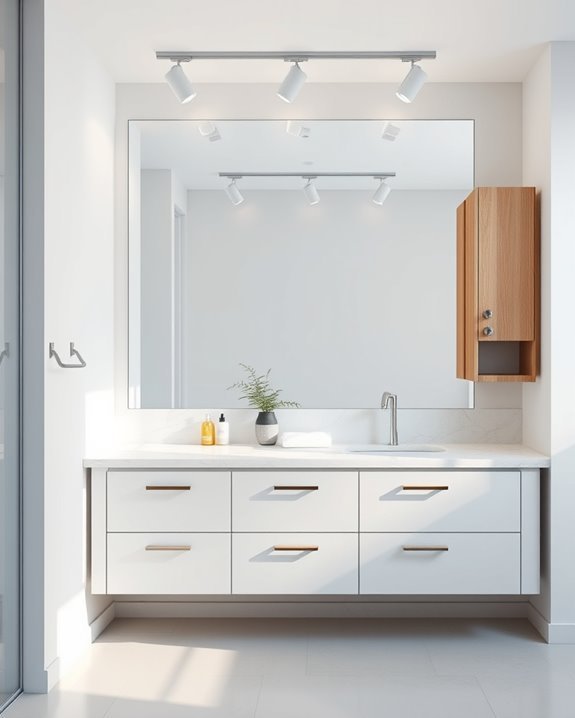 versatile sleek track lighting