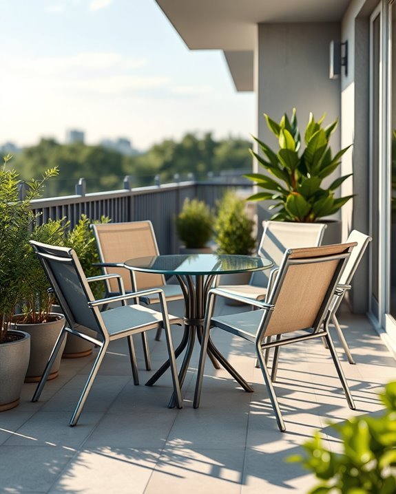 versatile stackable outdoor seating