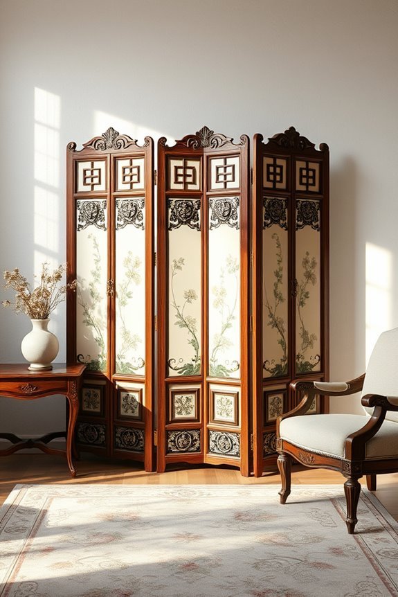 versatile vintage room divider