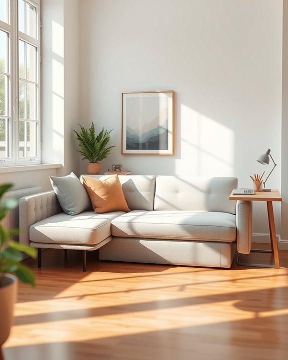 versatile workspace with comfort