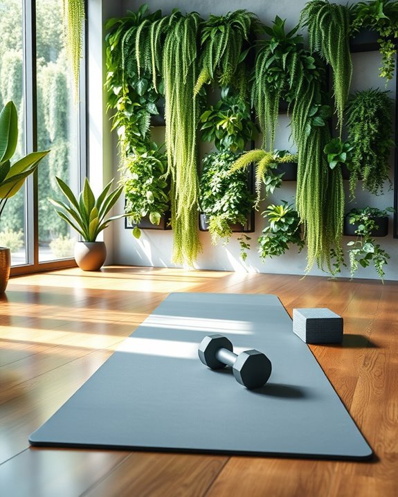 vertical garden fitness oasis