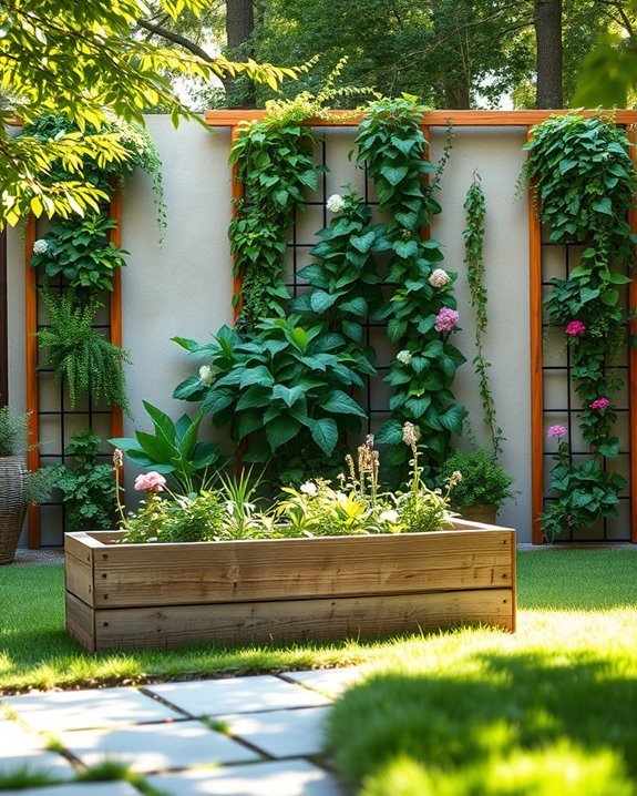 vertical garden space saving solutions