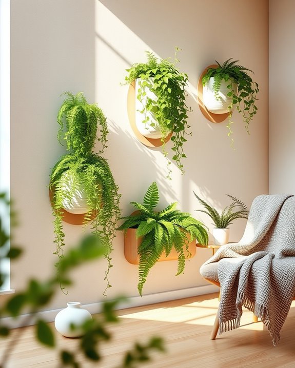 vertical garden wall decor