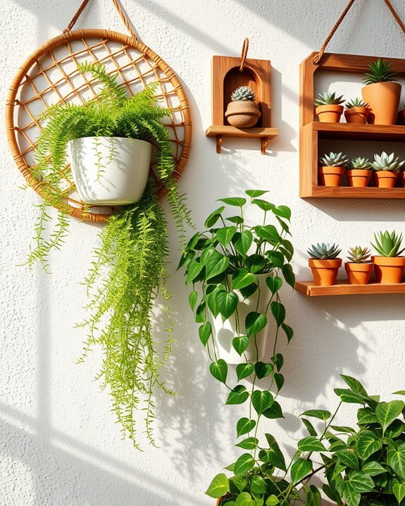 vertical garden wall decor