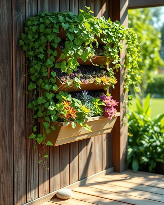 vertical gardening enhances space