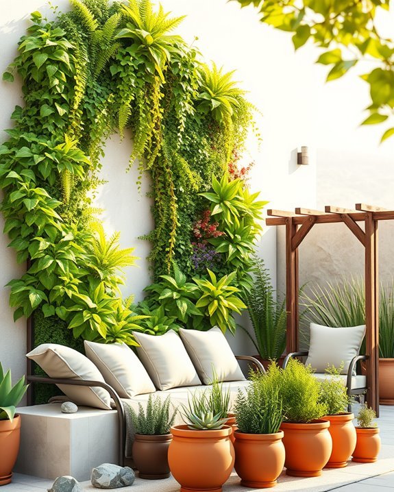 vertical gardening for aesthetics