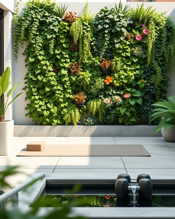 vertical gardens enhance aesthetics