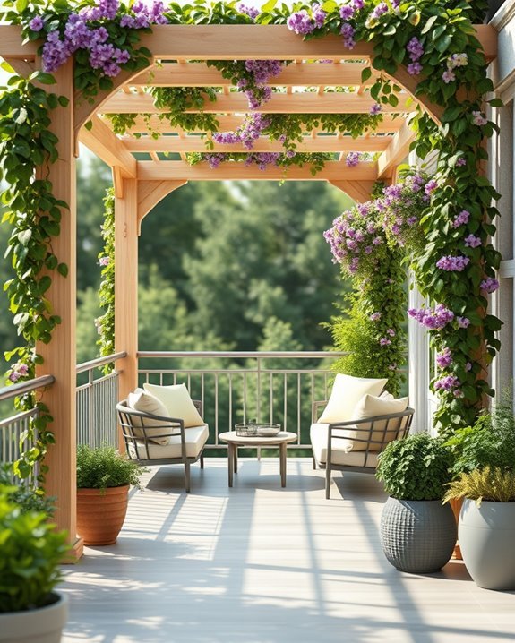 vertical greenery for balconies
