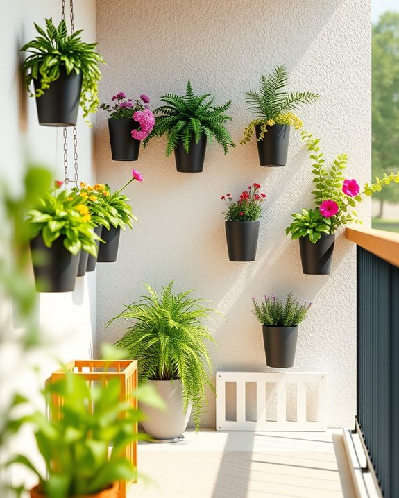 vertical greenery for balconies