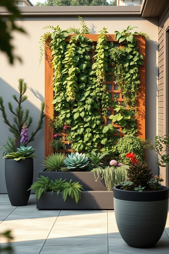 vertical space garden design