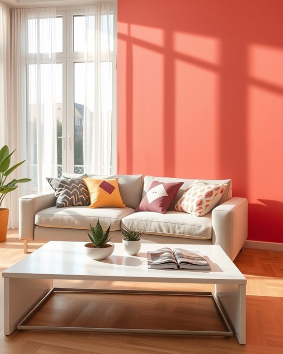 vibrant accent wall ideas