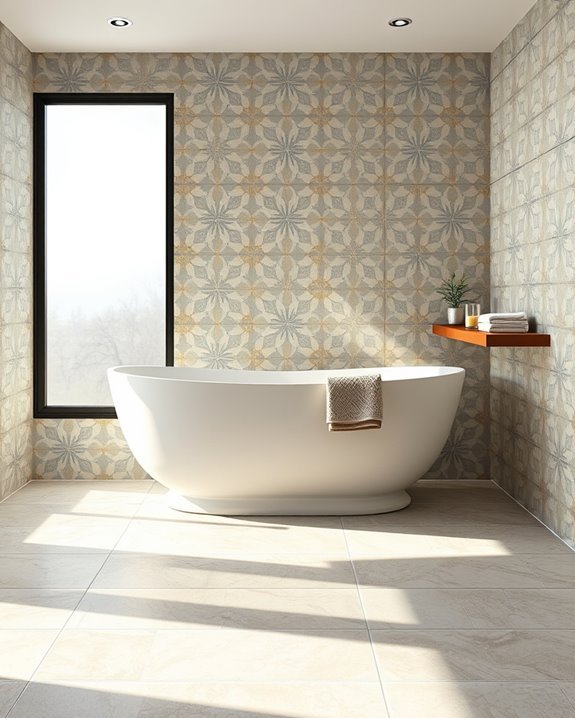 vibrant artistic tile designs