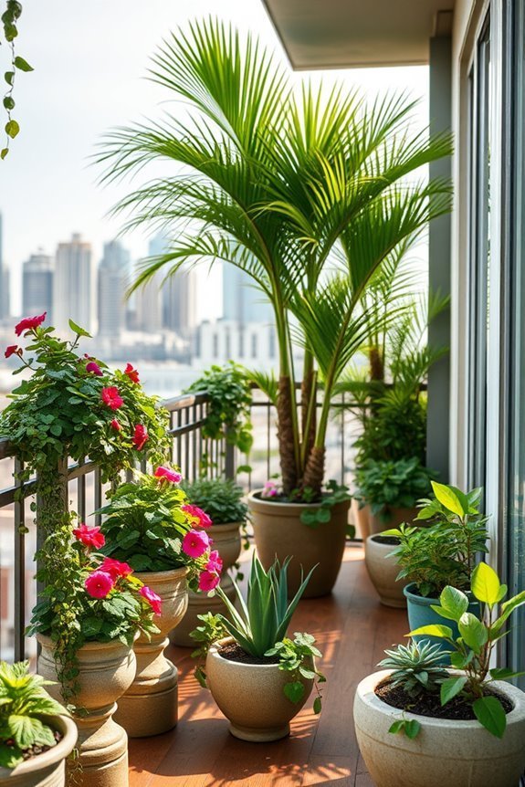 vibrant balcony ecosystems flourish