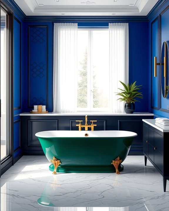 vibrant bathroom design ideas
