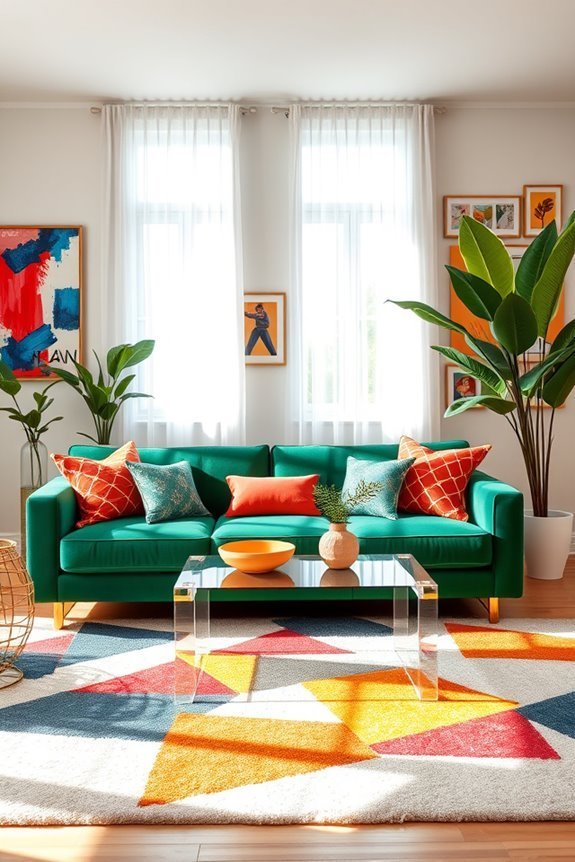 vibrant bold color palettes