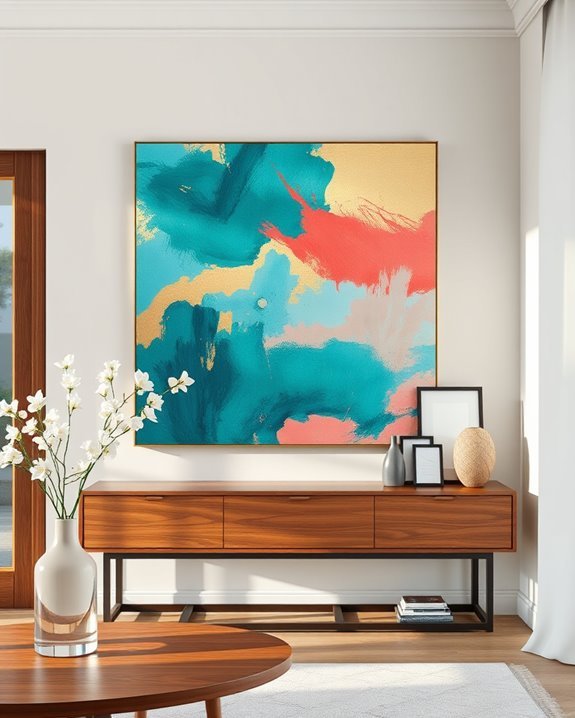 vibrant canvas wall displays