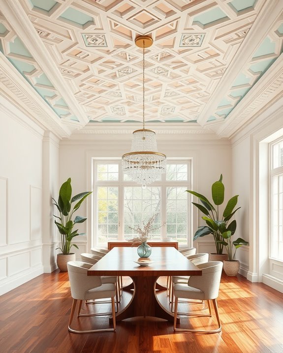 vibrant ceilings brighten spaces