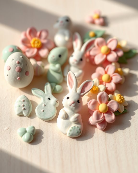 vibrant clay suncatchers decor